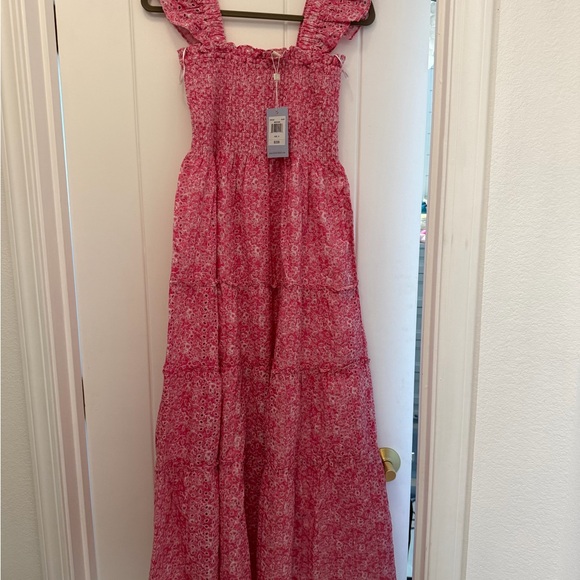 Sail to Sable Dresses & Skirts - Sail to Sable Ruffled Pink Smocked Dress